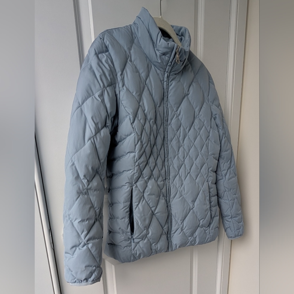 Pendleton Quilted Down Puffer Jacket In Blue - image 2
